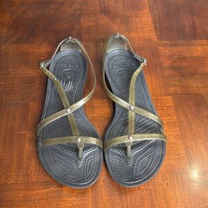 Crocs Gladiator Strappy Sandals Womens Size 8